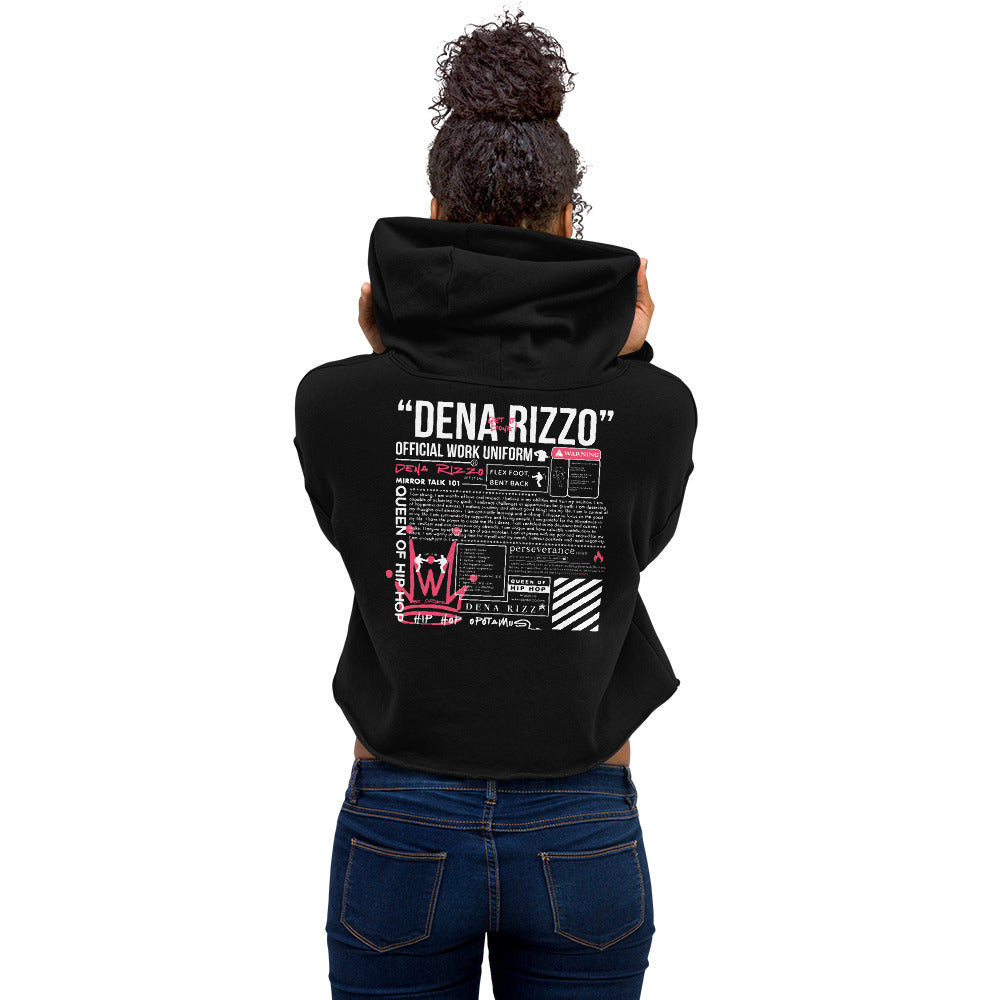 Dena's Official Crop Hoodie