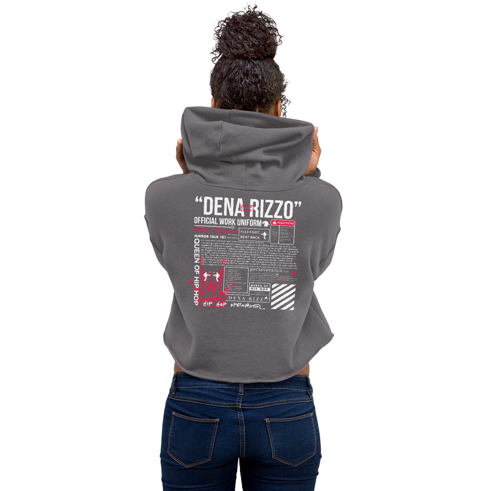 Dena's Official Crop Hoodie